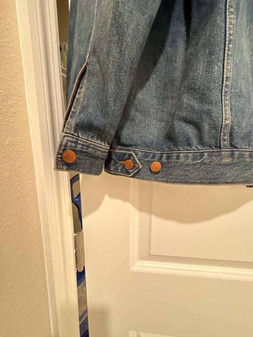 Madewell Classic Denim Jean Jacket Medium Wash Size M - Picture 10 of 13